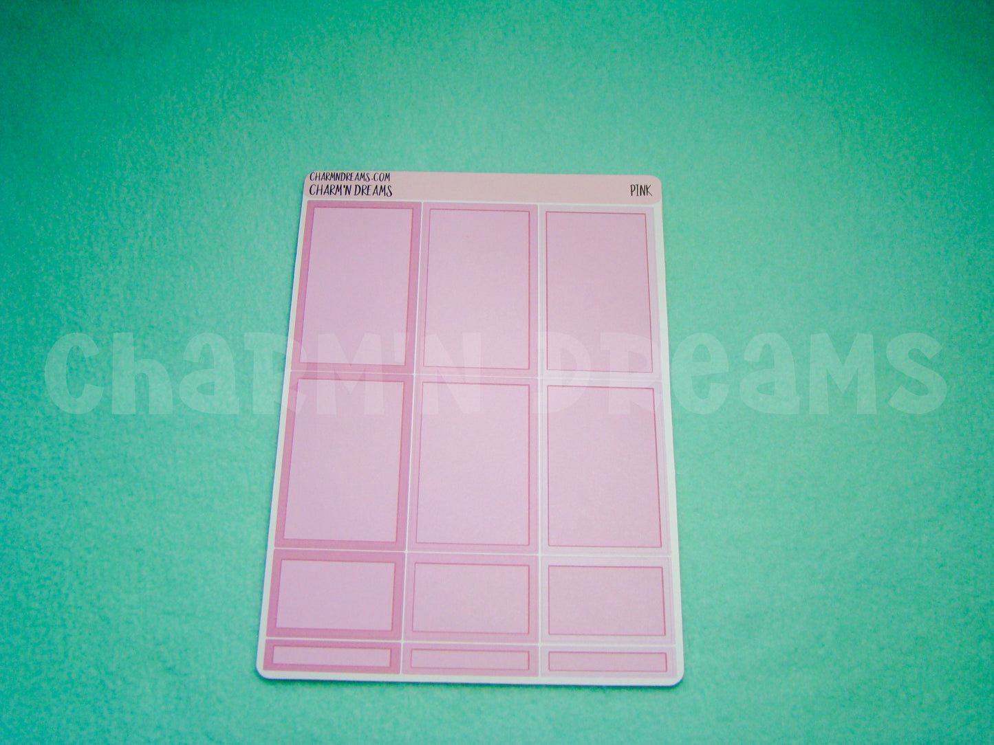 Pink Planner Sticker Kit