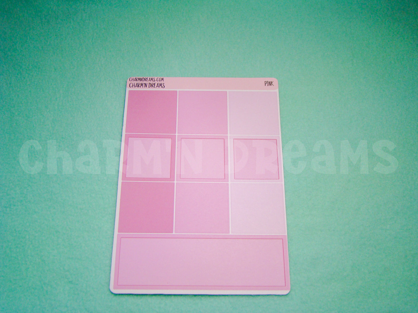 Pink Planner Sticker Kit