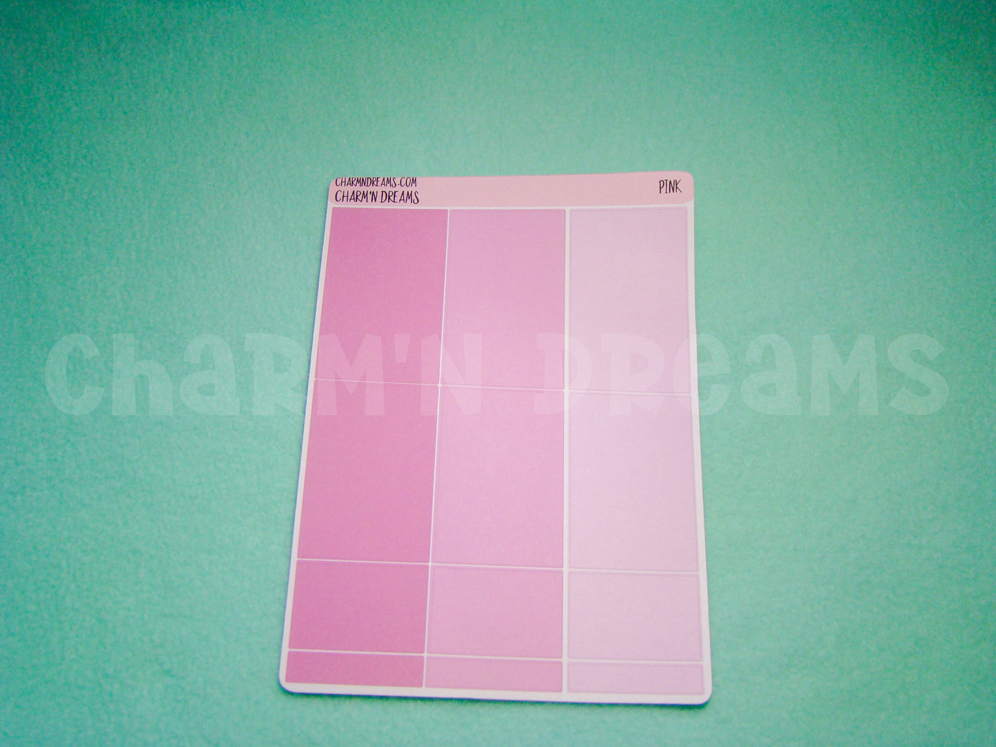 Pink Planner Sticker Kit