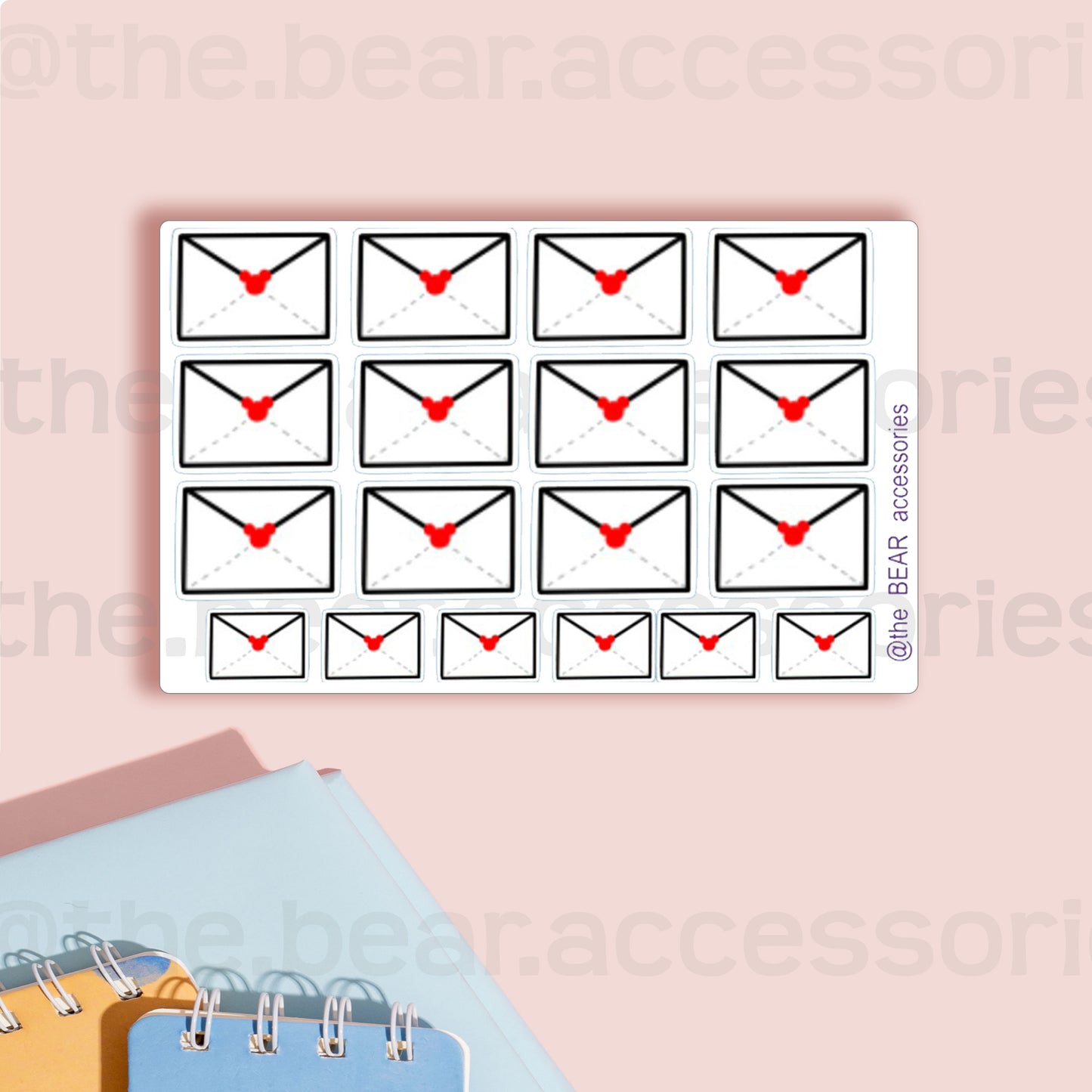 Magic Envelope Stickers- Magical Happy Mail  stickers- pen pal sticker accents- theBEARaccessories